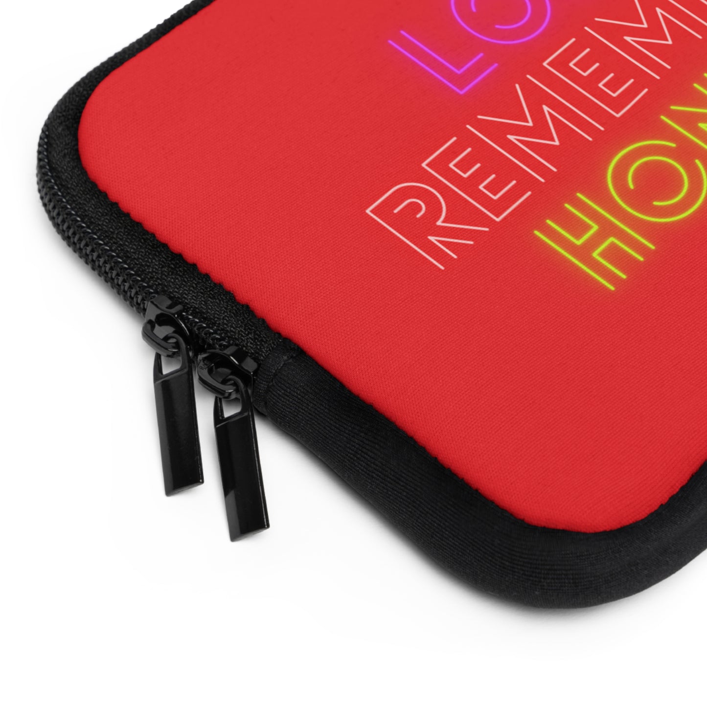 Laptop Sleeve: Lost Remember Honor Red