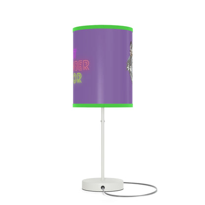 Lamp on a Stand, US|CA plug: Wolves Lite Purple