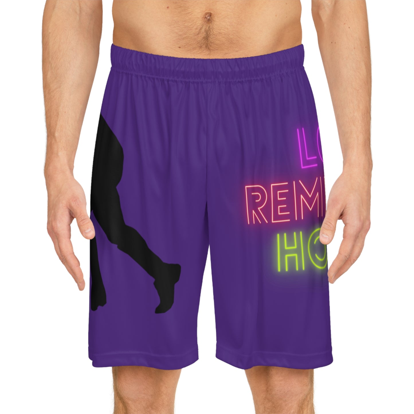 Basketball Shorts: Hockey Purple