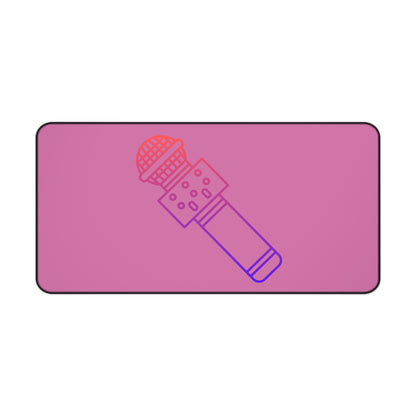 Desk Mat: Music Lite Pink