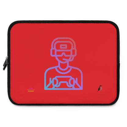 Laptop Sleeve: Gaming Red