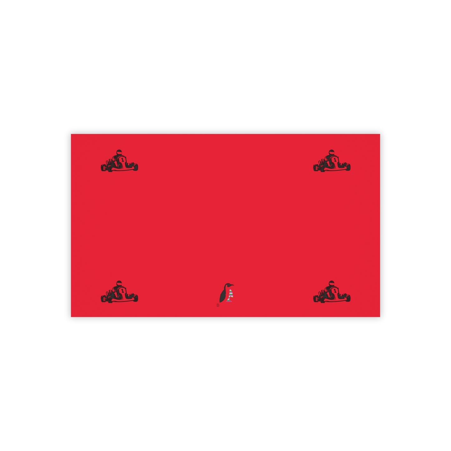 Post-it® Note Pads: Racing Dark Red