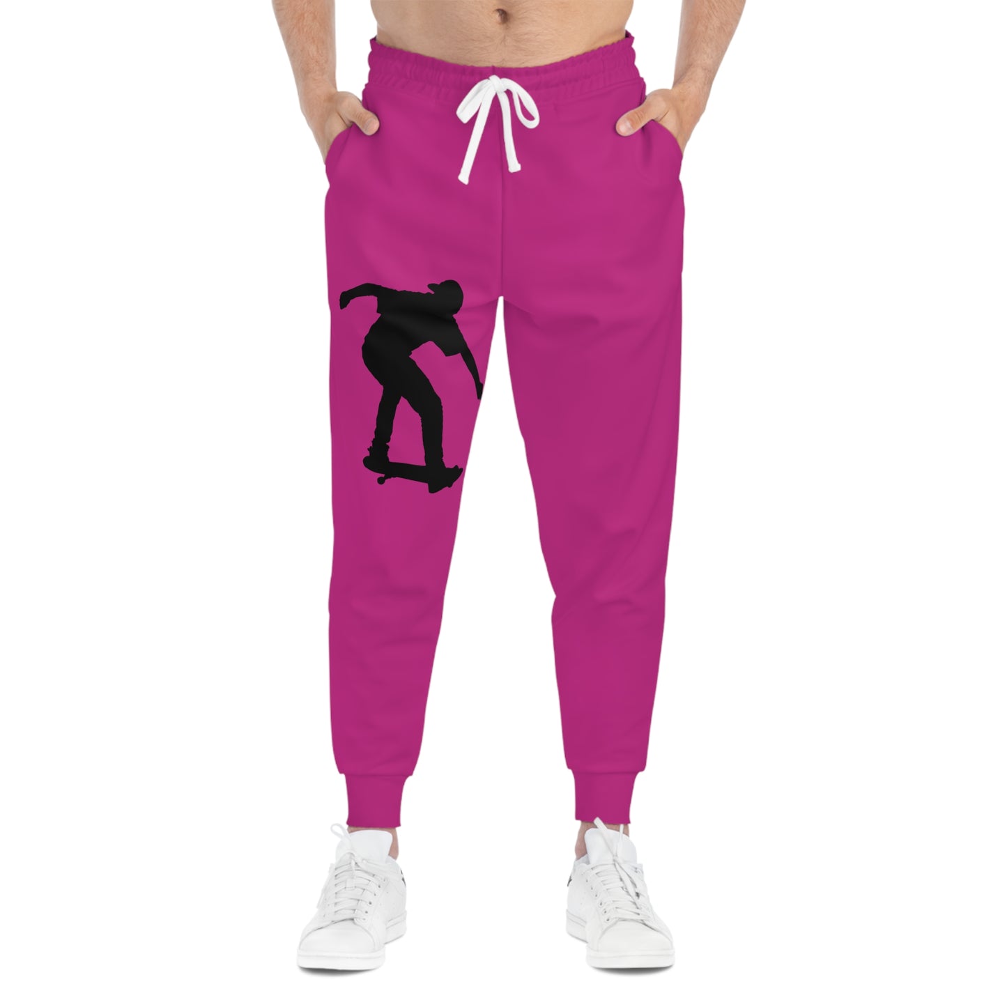 Athletic Joggers: Skateboarding Pink