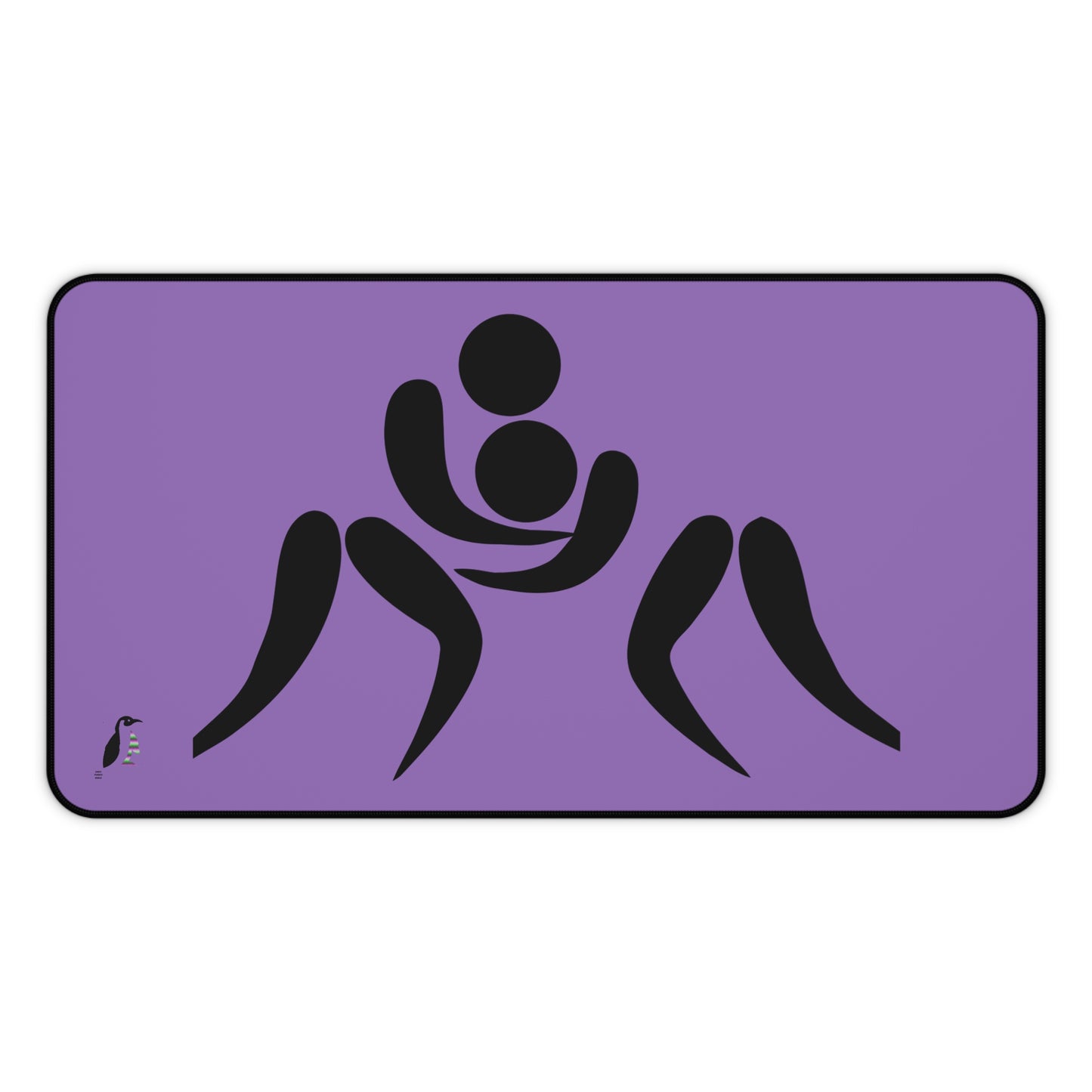 Desk Mat: Wrestling Lite Purple