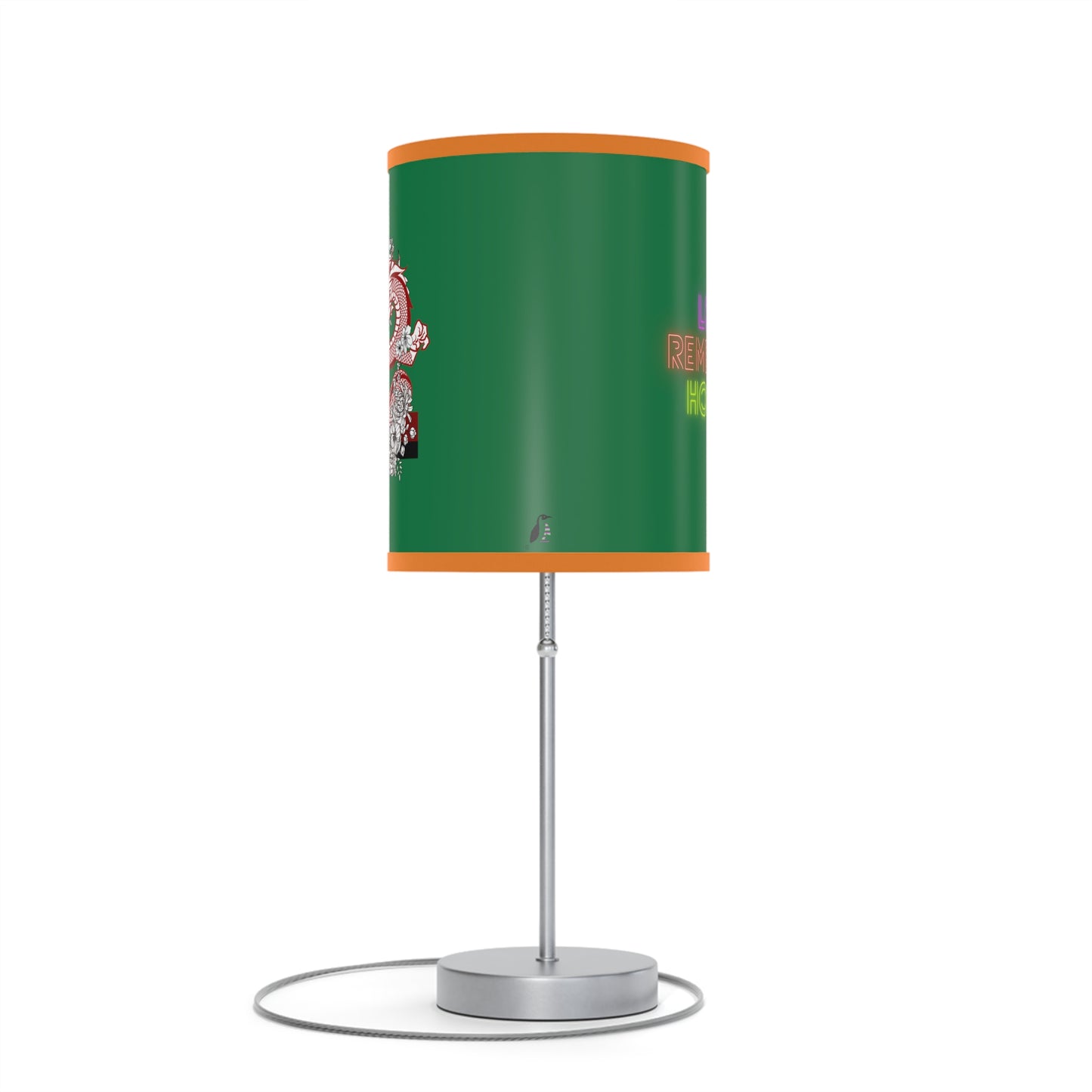 Lamp on a Stand, US|CA plug: Dragons Dark Green