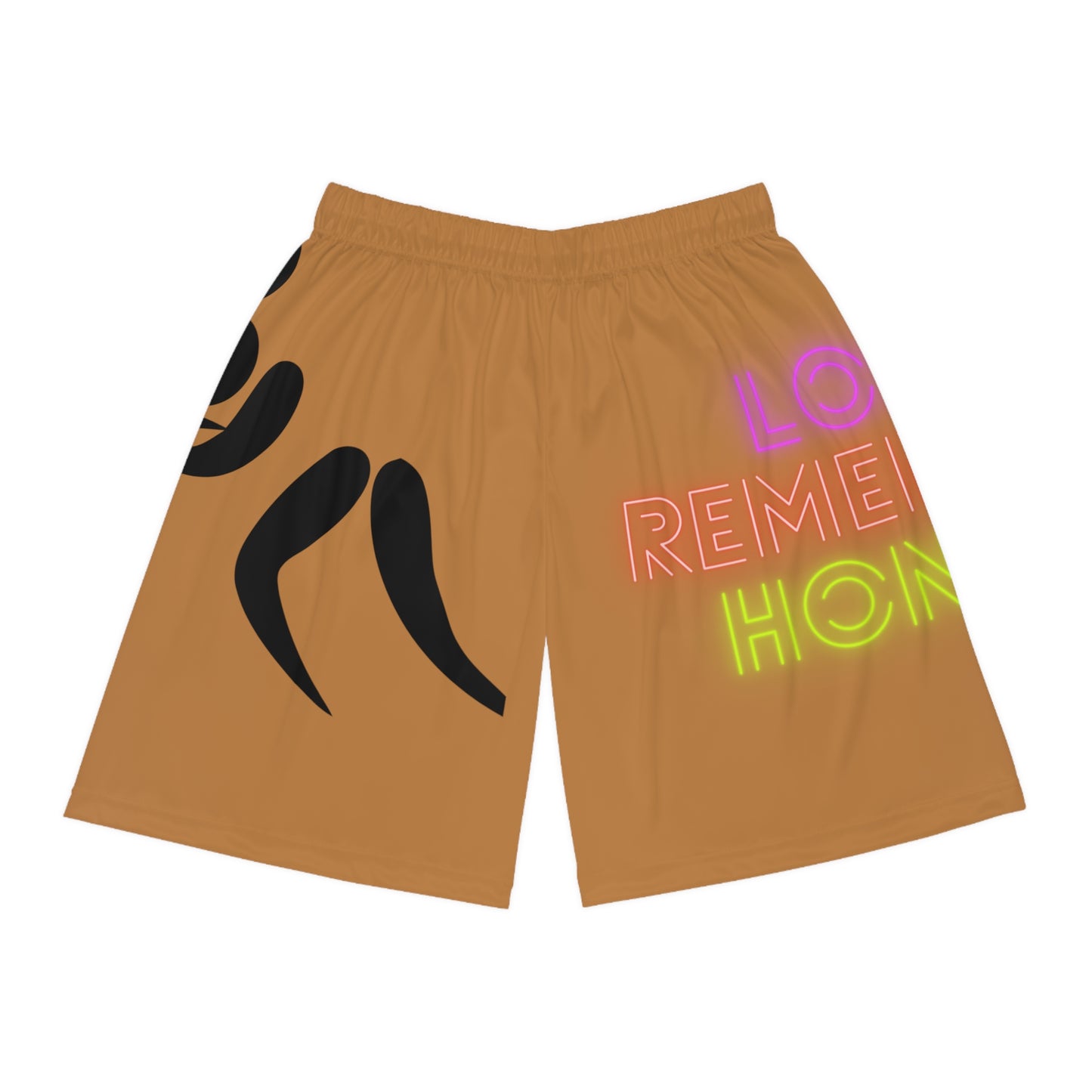 Basketball Shorts: Wrestling Lite Brown