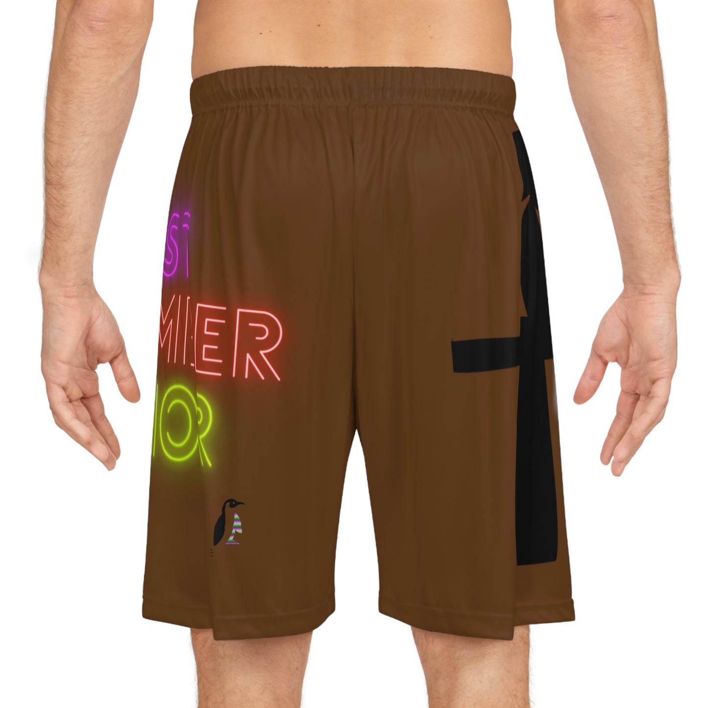 Basketball Shorts: Fishing Brown