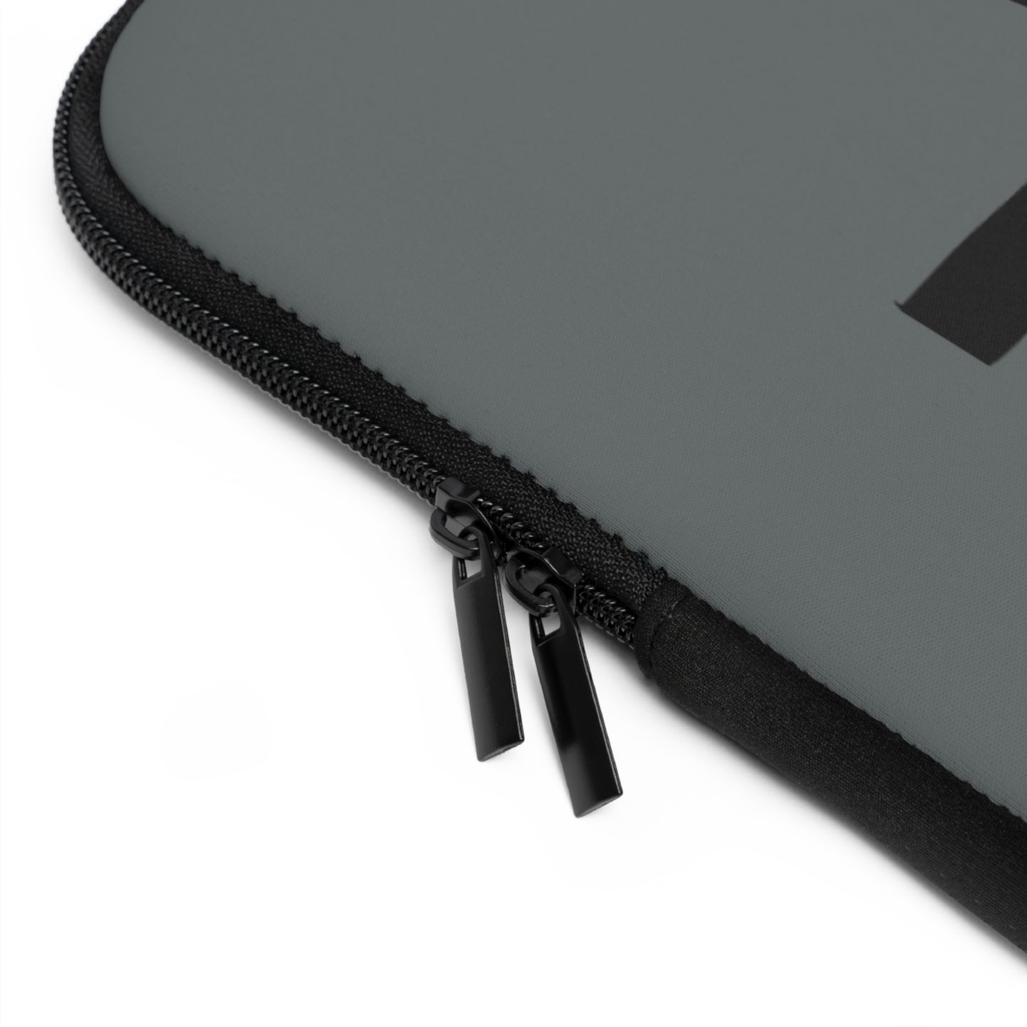 Laptop Sleeve: Fishing Dark Grey