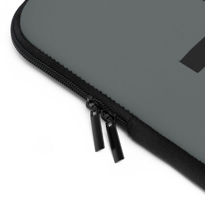 Laptop Sleeve: Fishing Dark Grey