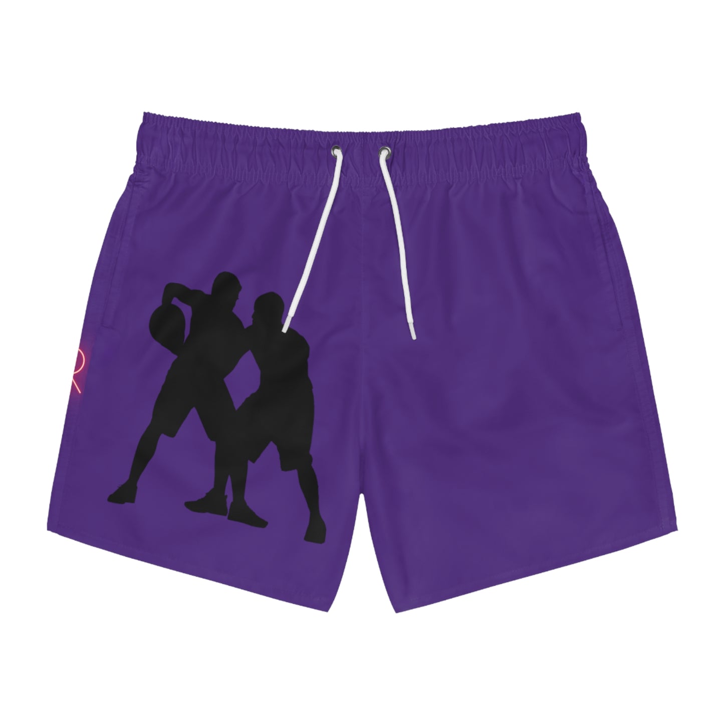 Swim Trunks: Basketball Purple