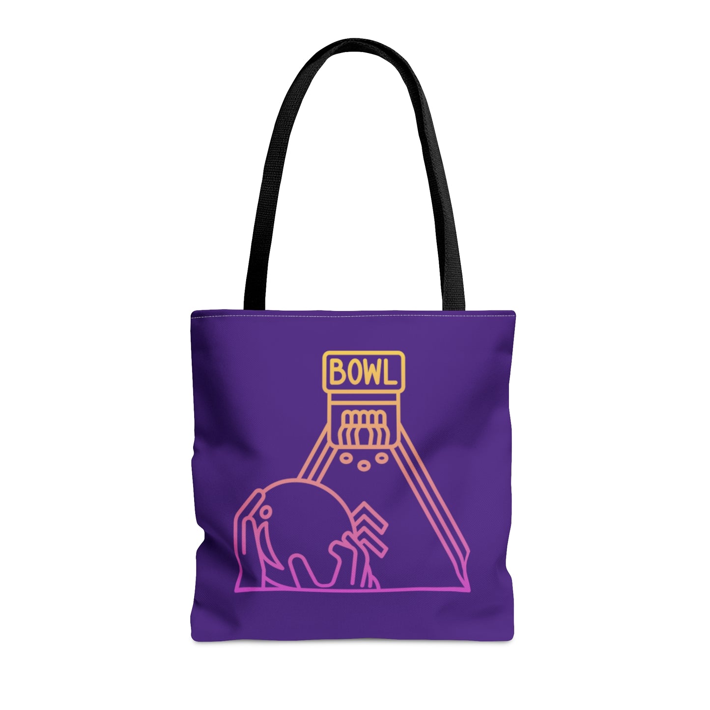 Tote Bag: Bowling Purple