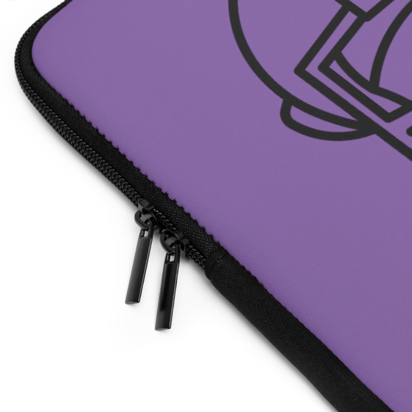 Laptop Sleeve: Football Lite Purple