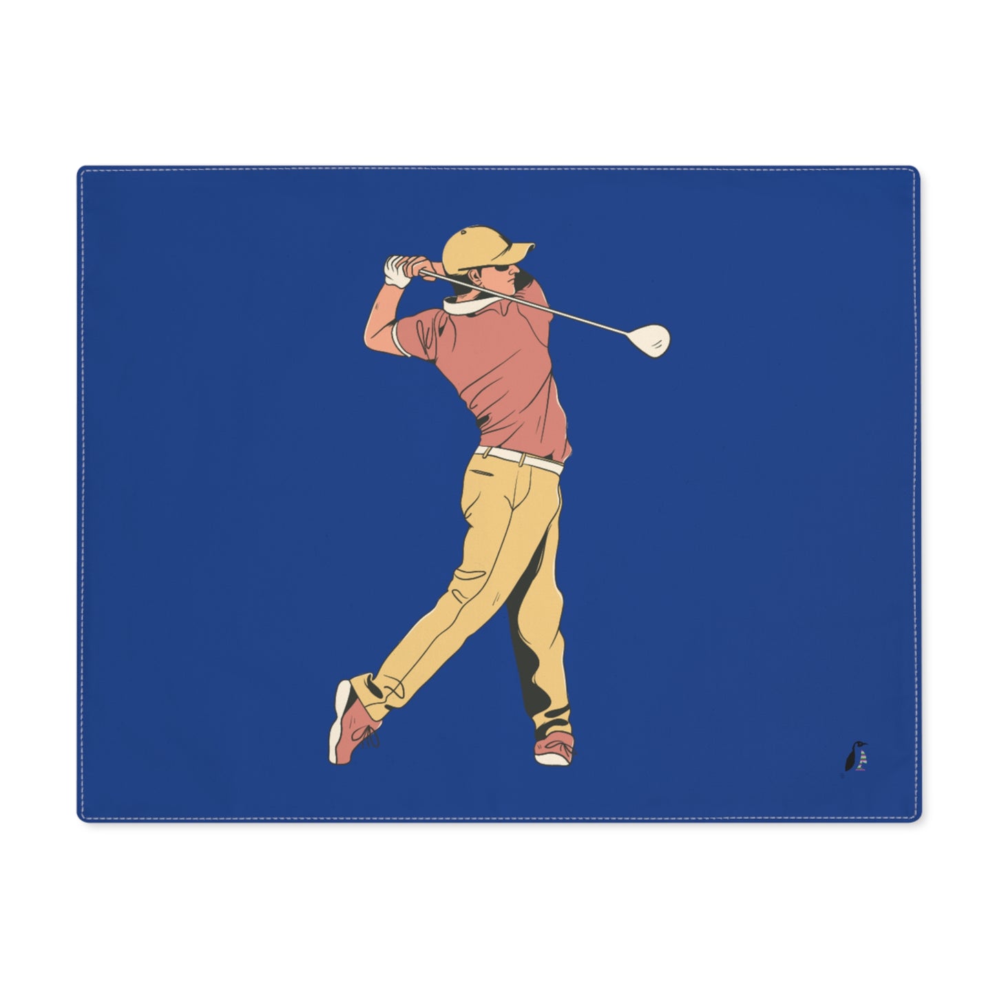 Placemat, 1pc: Golf Dark Blue