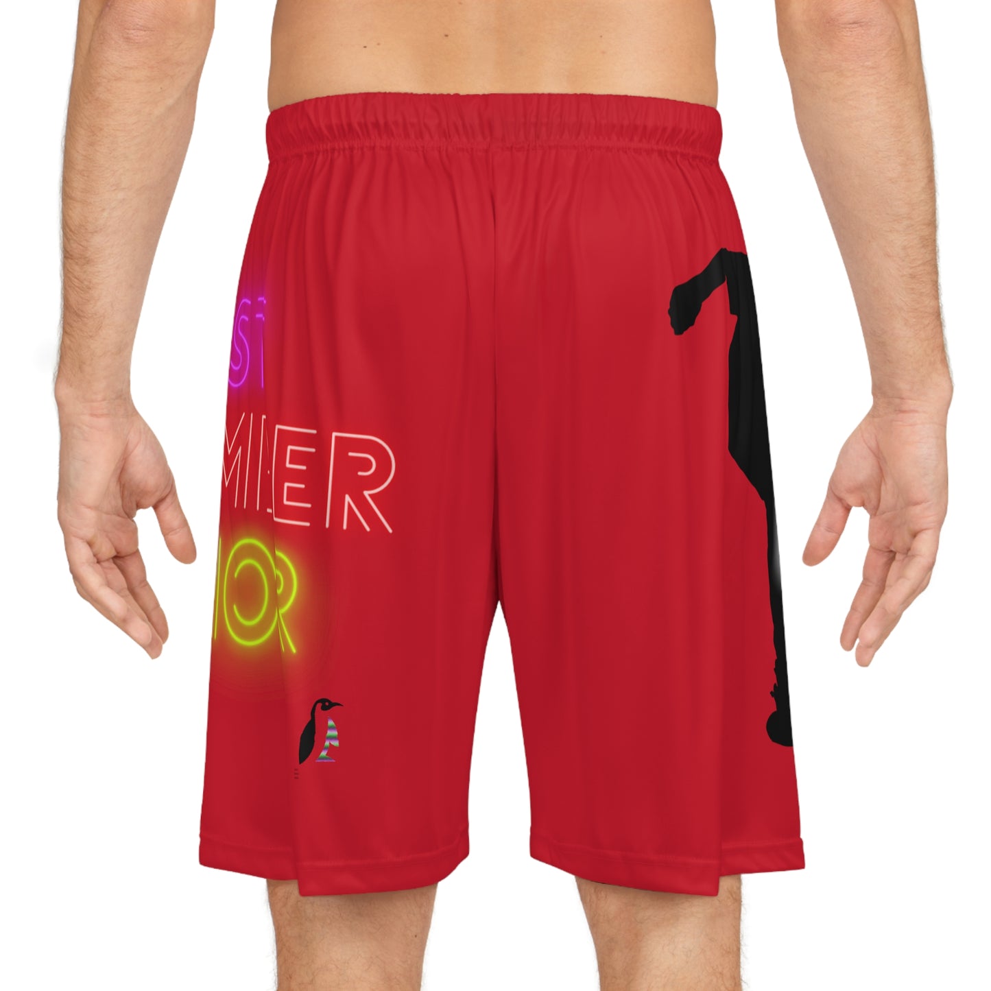 Basketball Shorts: Skateboarding Dark Red