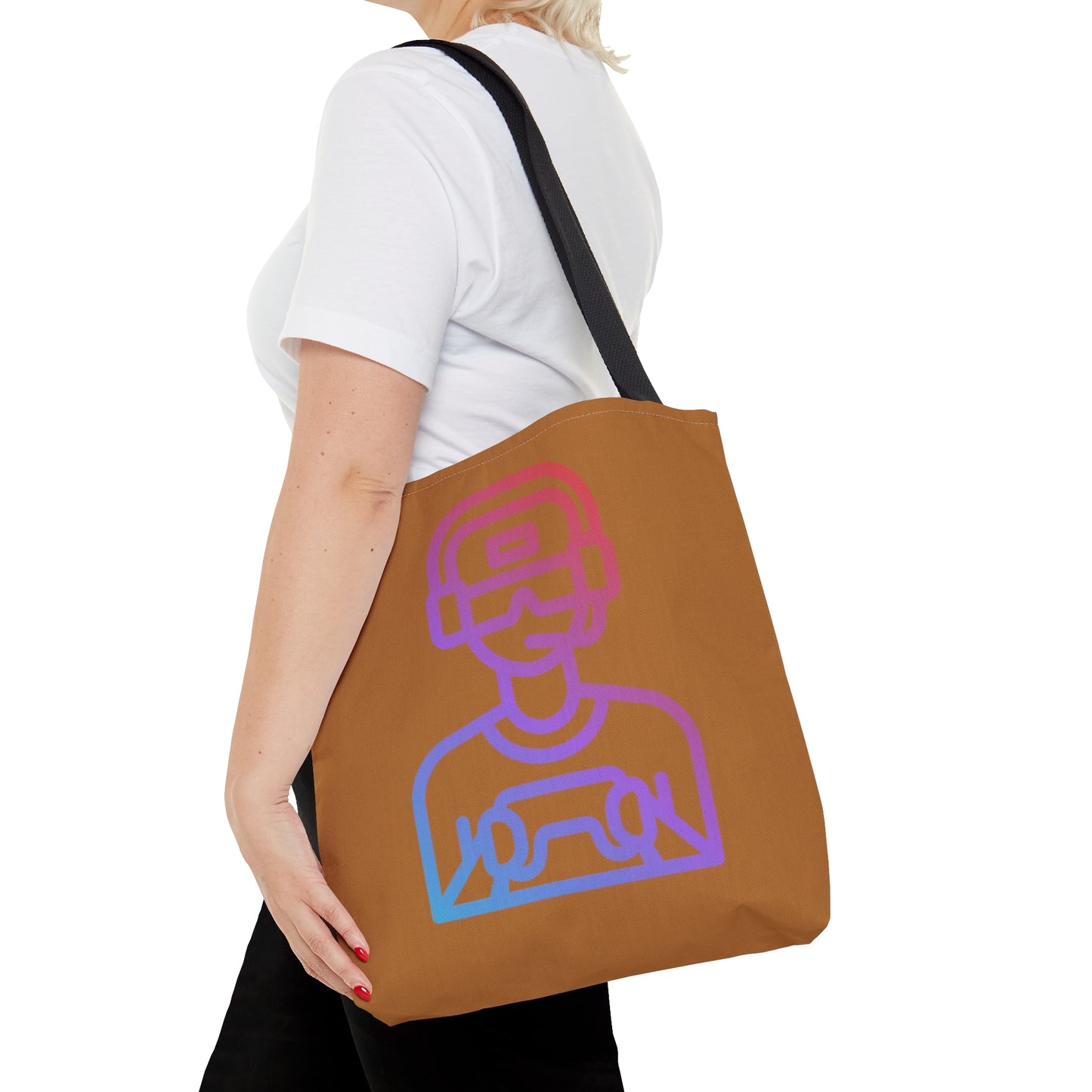 Tote Bag: Gaming Lite Brown