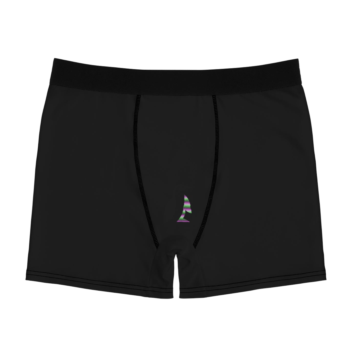 Men's Boxer Briefs: Wolves Black