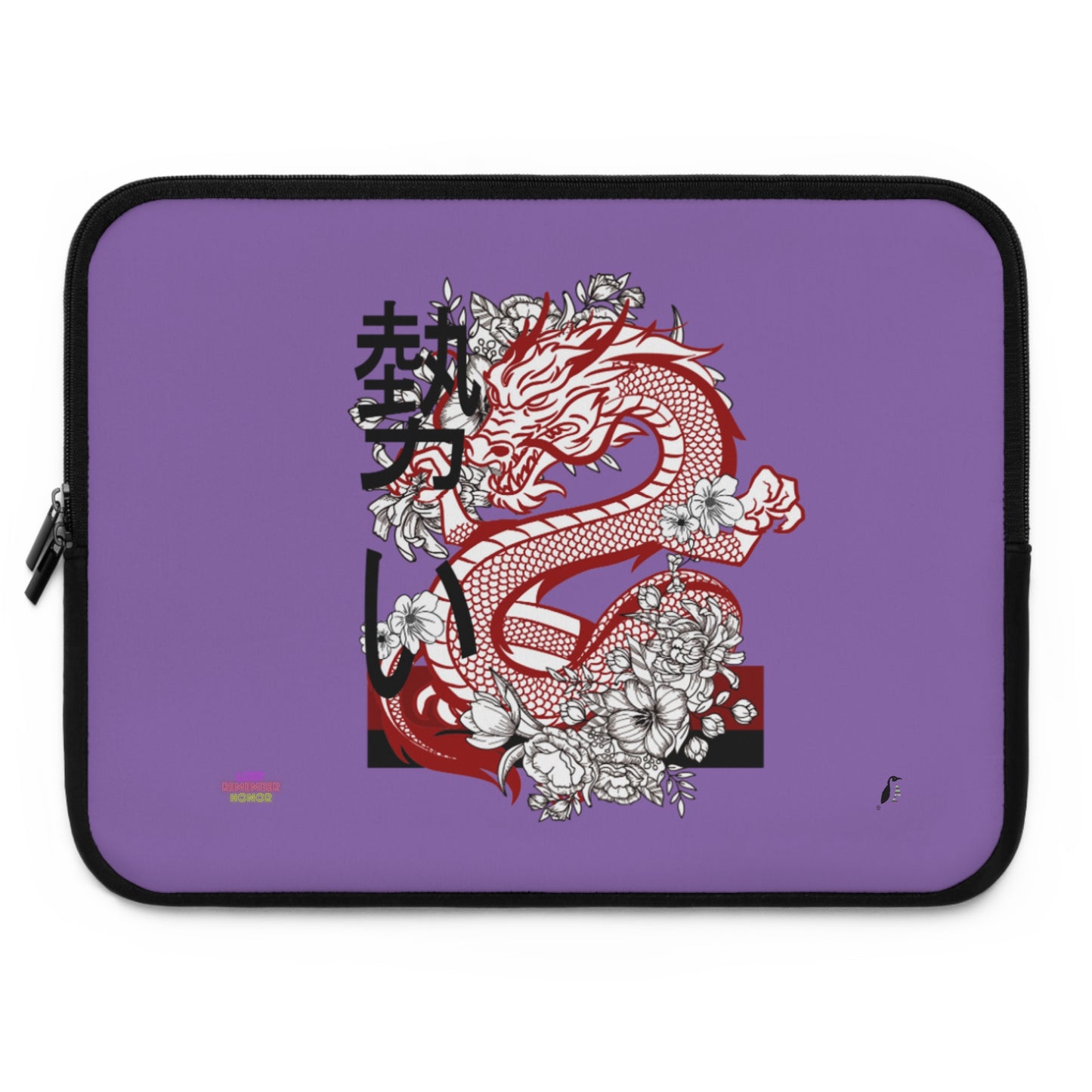 Laptop Sleeve: Dragons Lite Purple