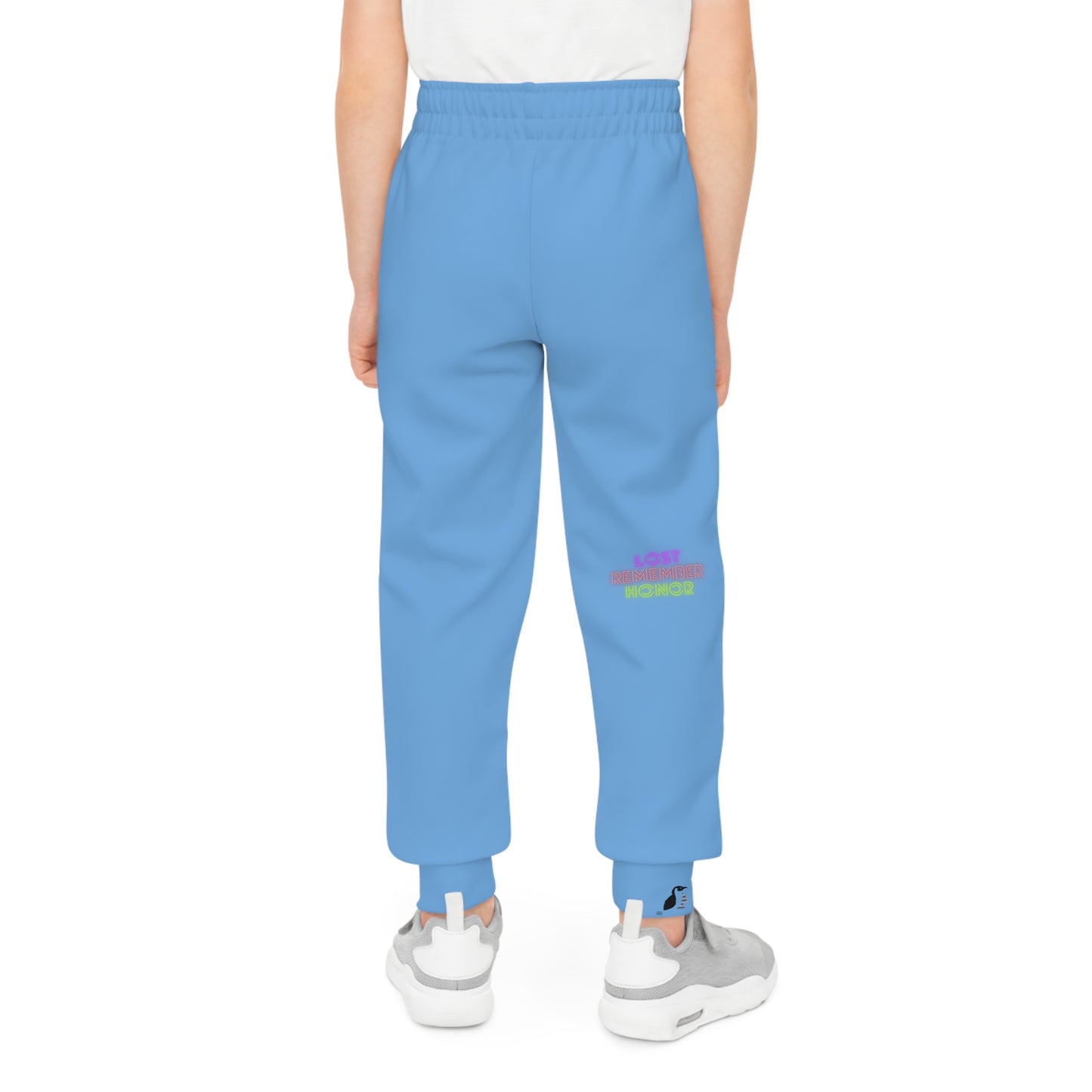 Youth Joggers: Wrestling Lite Blue