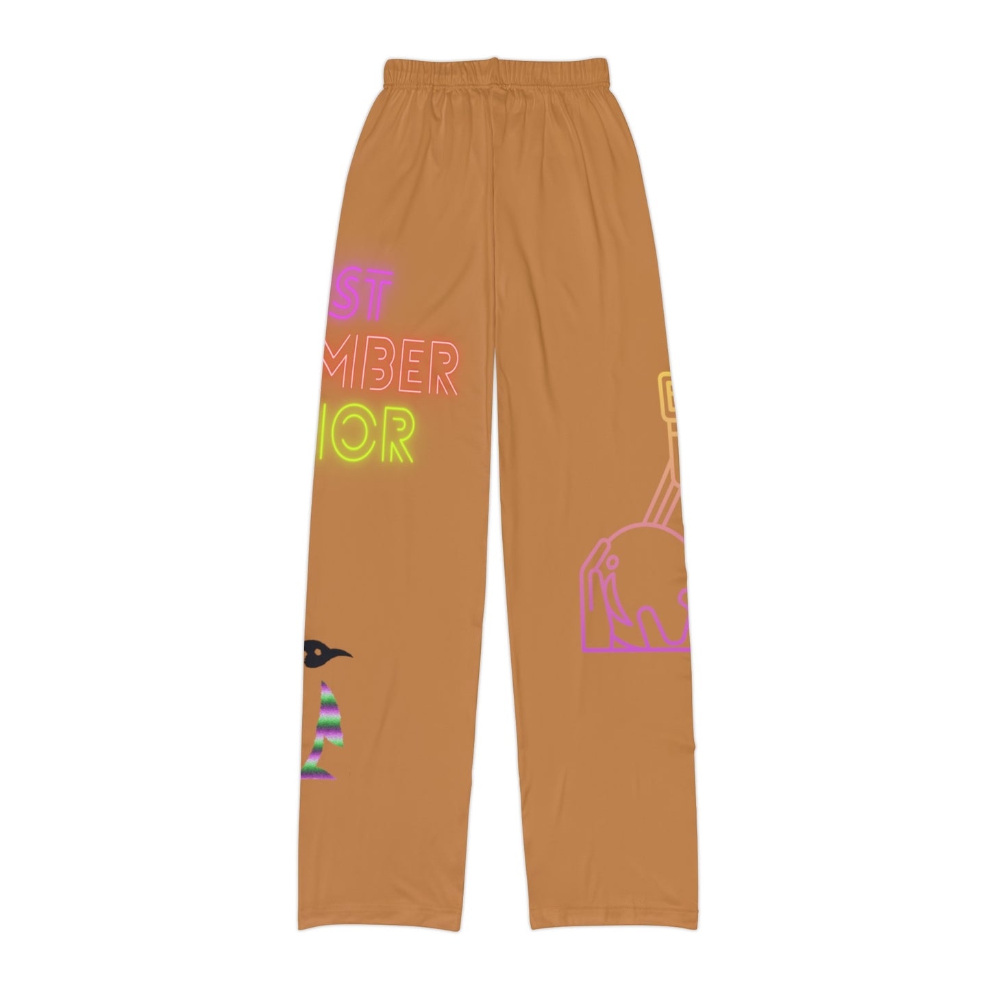 Pajama na pantalon ng mga bata: Bowling Lite Brown 