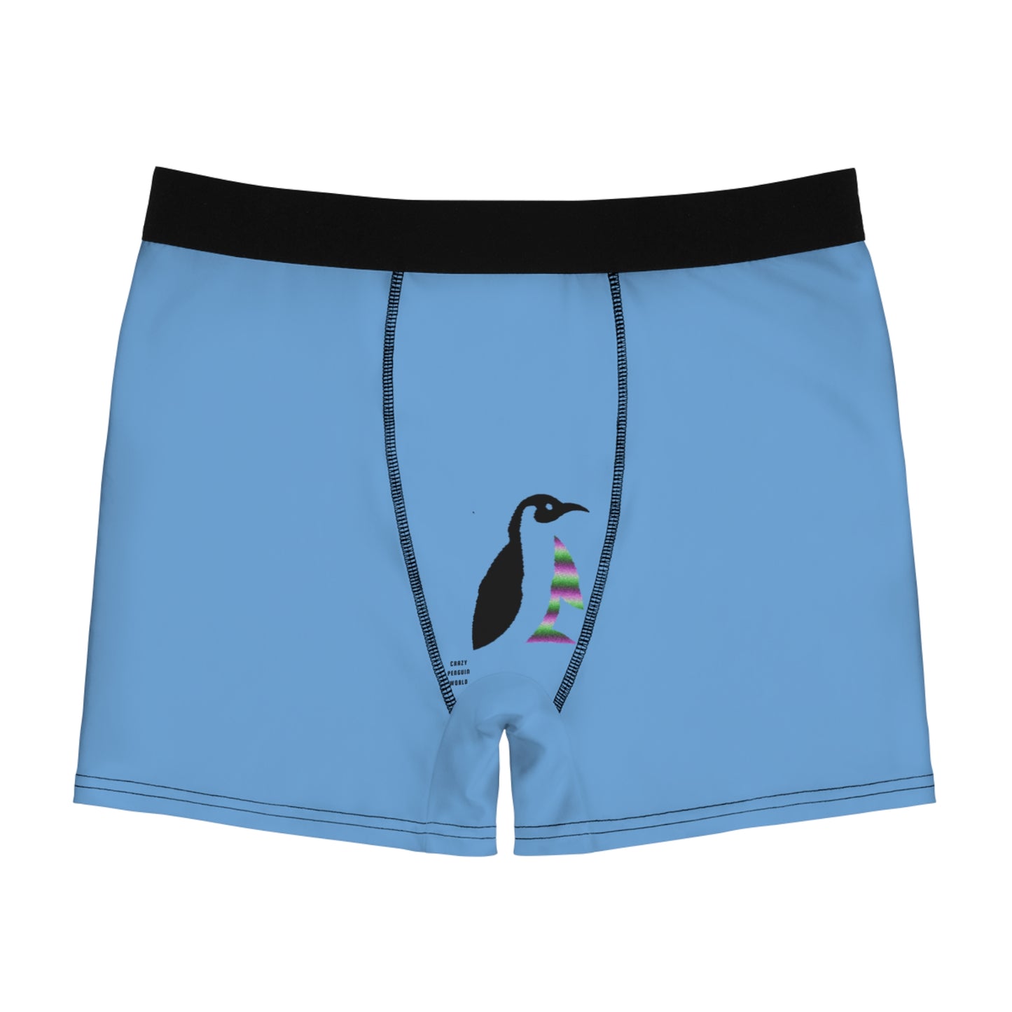 Men's Boxer Briefs: Soccer Lite Blue