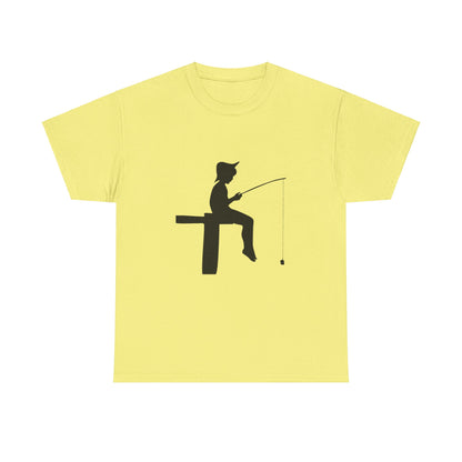 Heavy Cotton Tee: Fishing #2