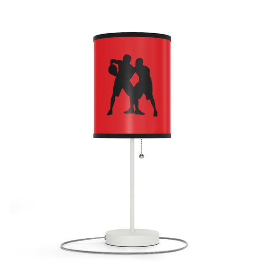 Lamp on a Stand, US|CA plug: Basketball Red