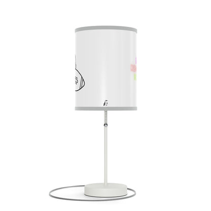 Lamp on a Stand, US|CA plug: Football White