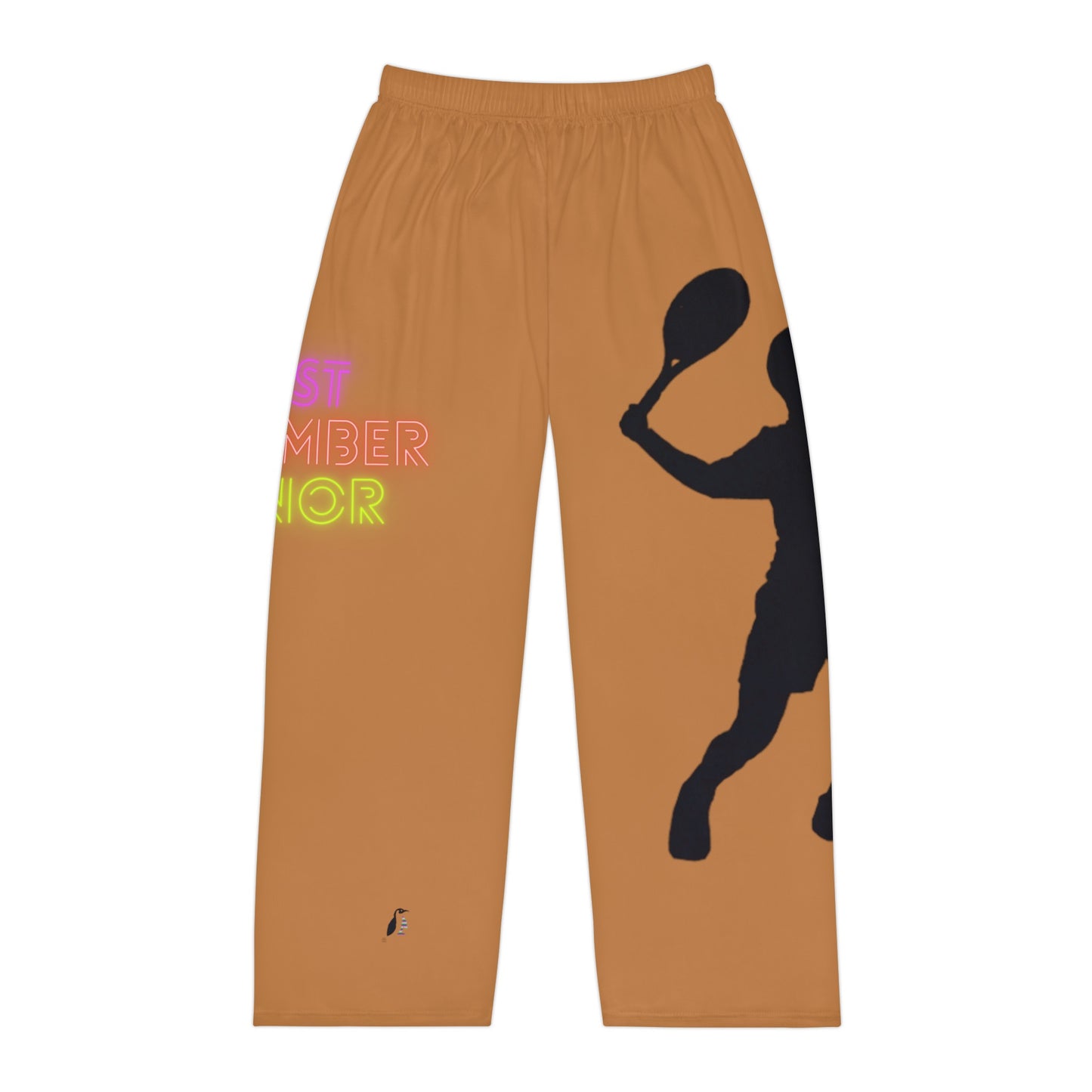 Men's Pajama Pants: Tennis Lite Brown