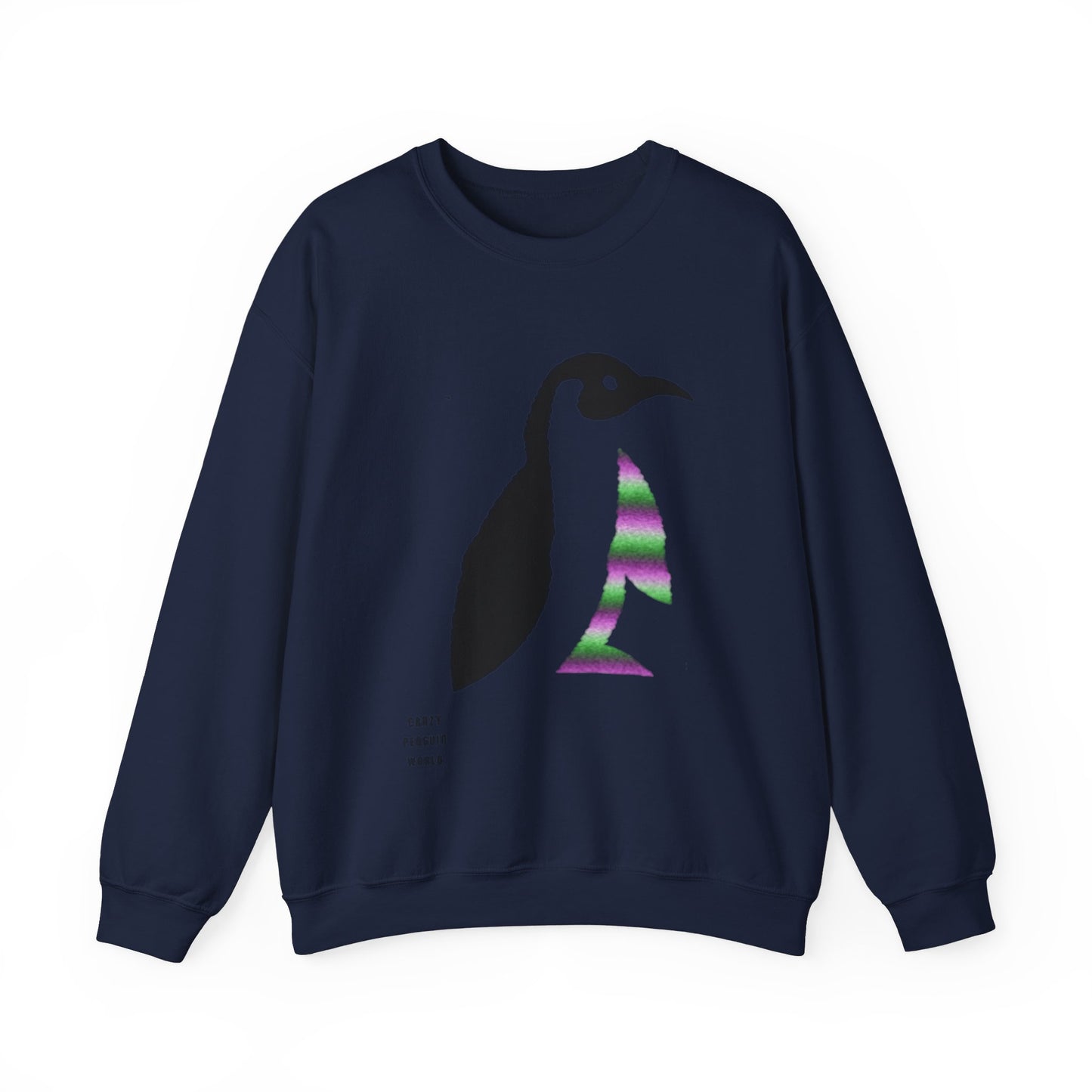 Heavy Blend™ Crewneck Sweatshirt: Crazy Penguin World Logo #2