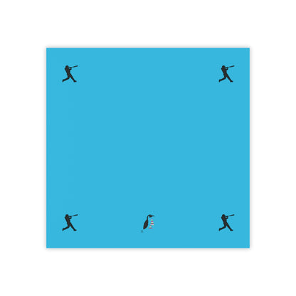 Post-it® Note Pads: Baseball Turquoise