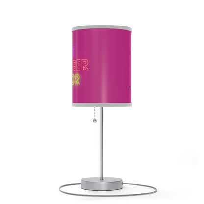 Lamp on a Stand, US|CA plug: Lost Remember Honor Pink