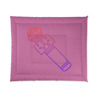 Comforter: Music Lite Pink