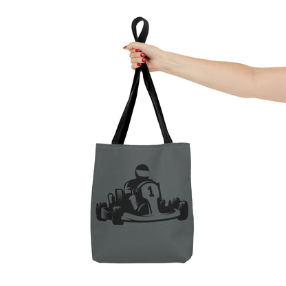 Tote Bag: Racing Dark Grey