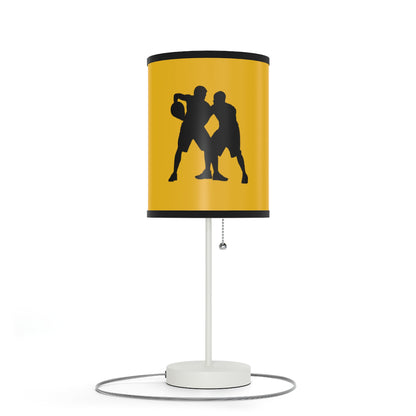 Lamp on a Stand, US|CA plug: Basketball Yellow