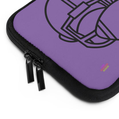 Laptop Sleeve: Football Lite Purple