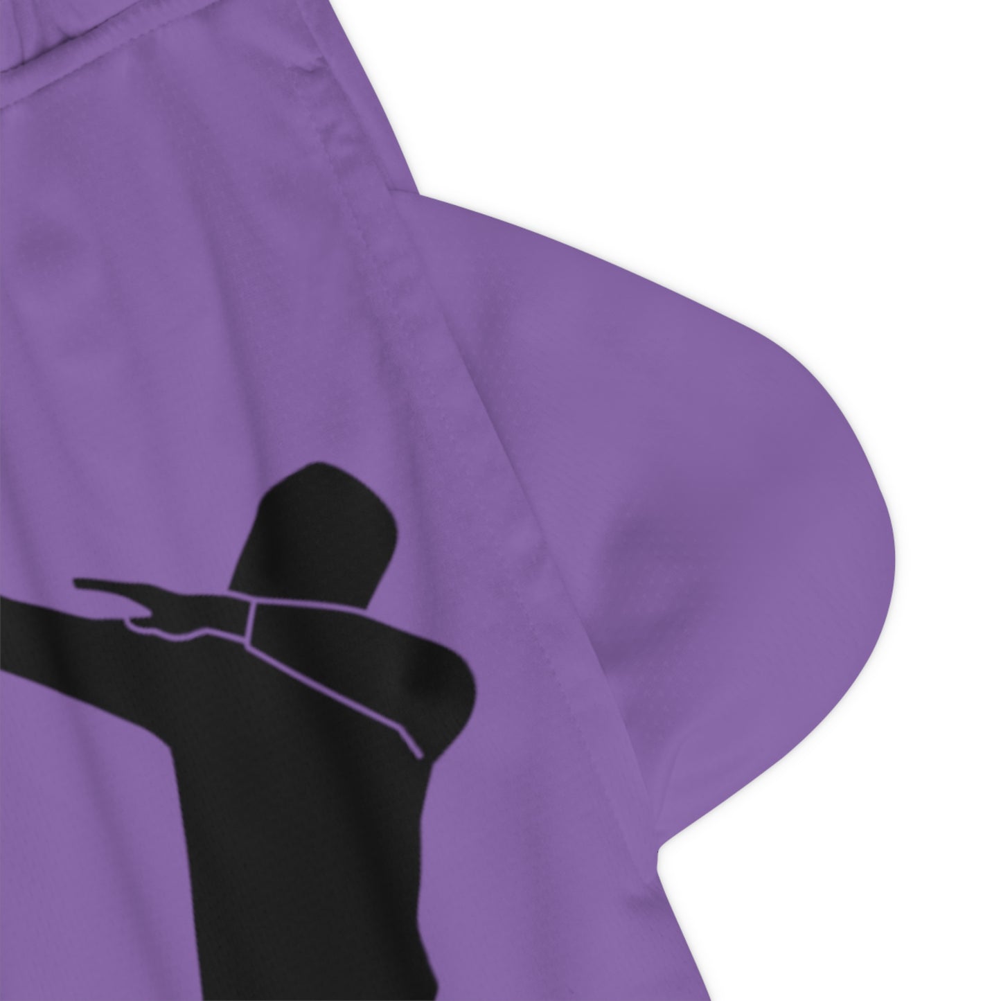 Basketball Rib Shorts: Dance Lite Purple