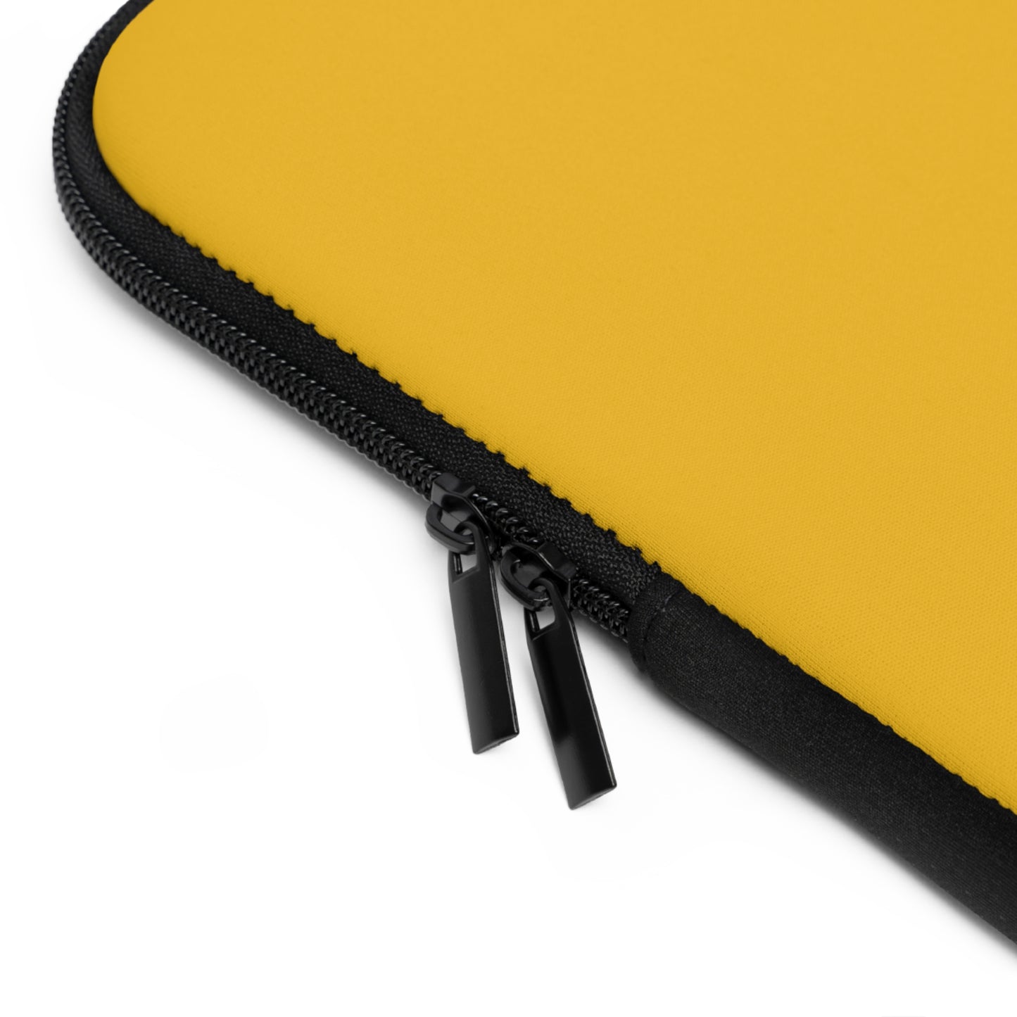 Laptop Sleeve: Crazy Penguin World Logo Yellow