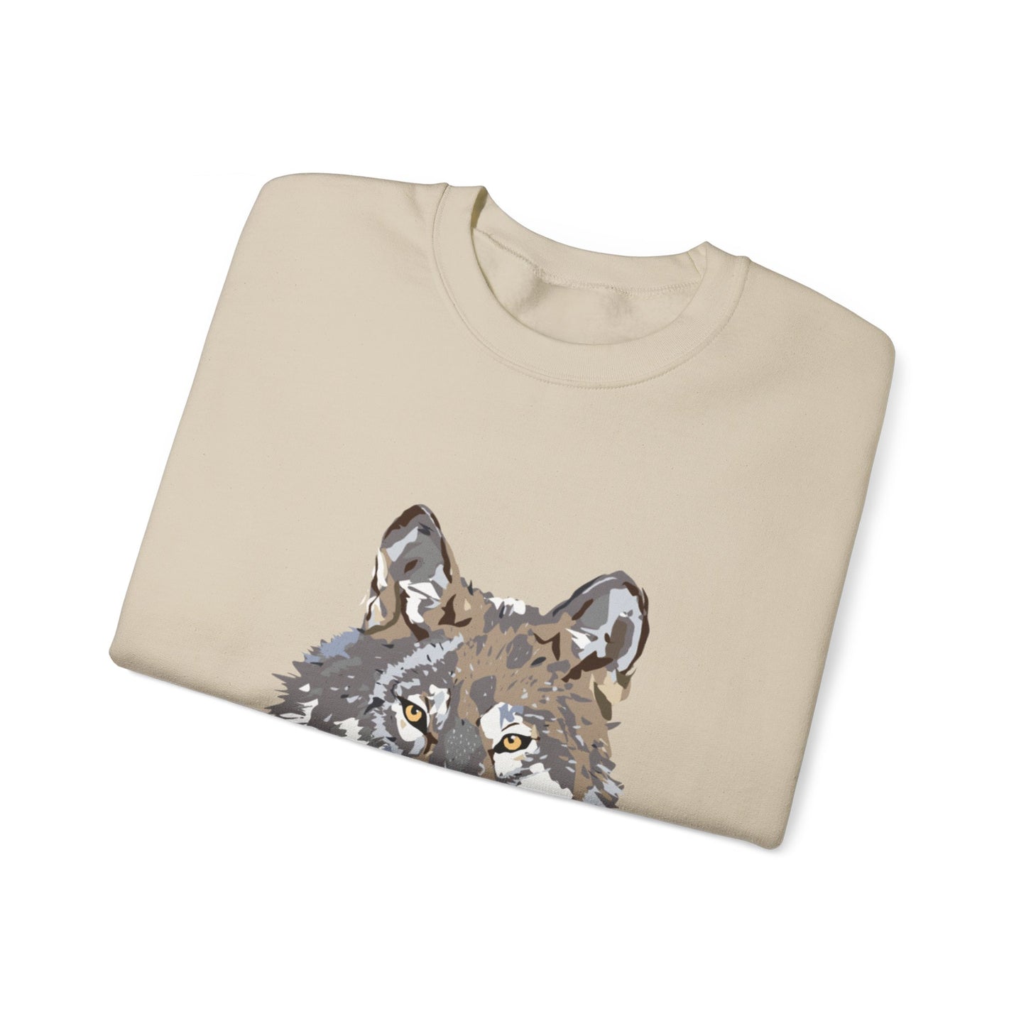 Heavy Blend™ Crewneck Sweatshirt: Wolves #1