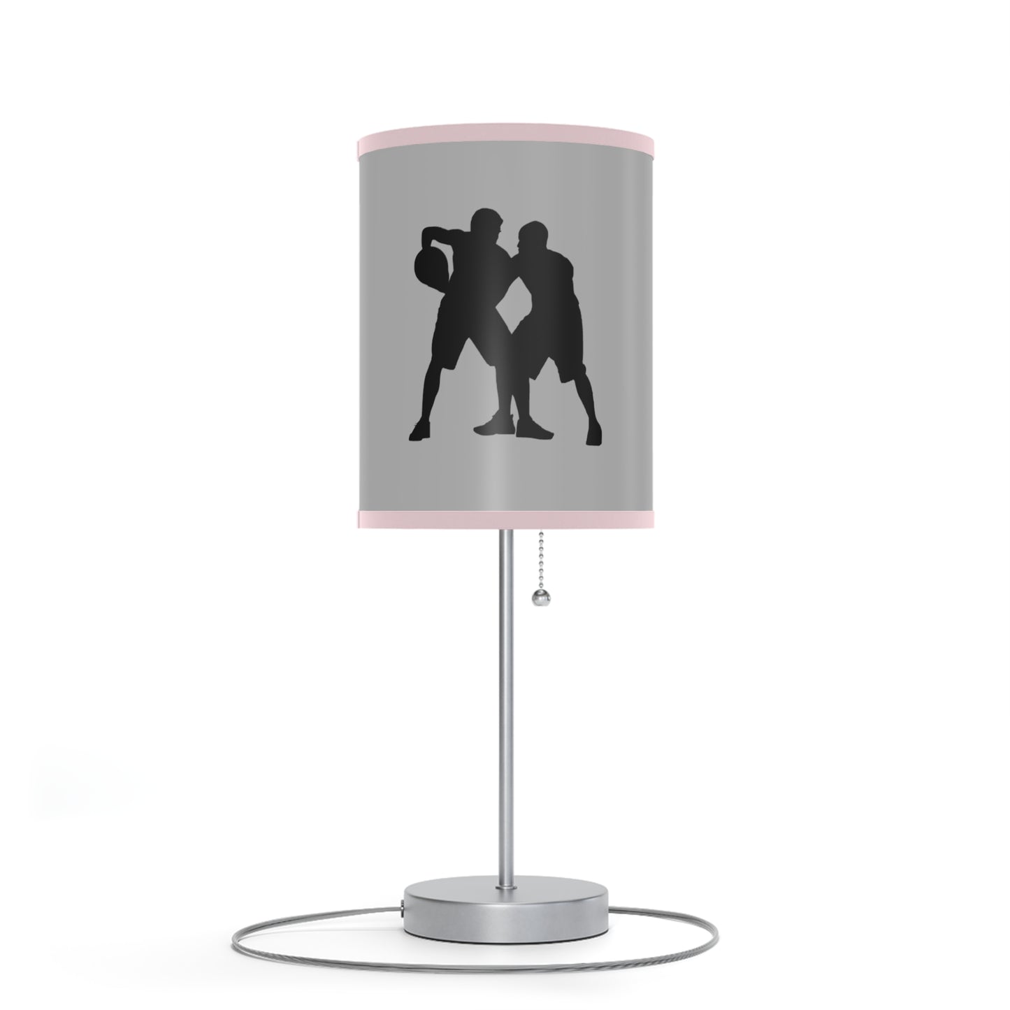 Lamp on a Stand, US|CA plug: Basketball Lite Grey 