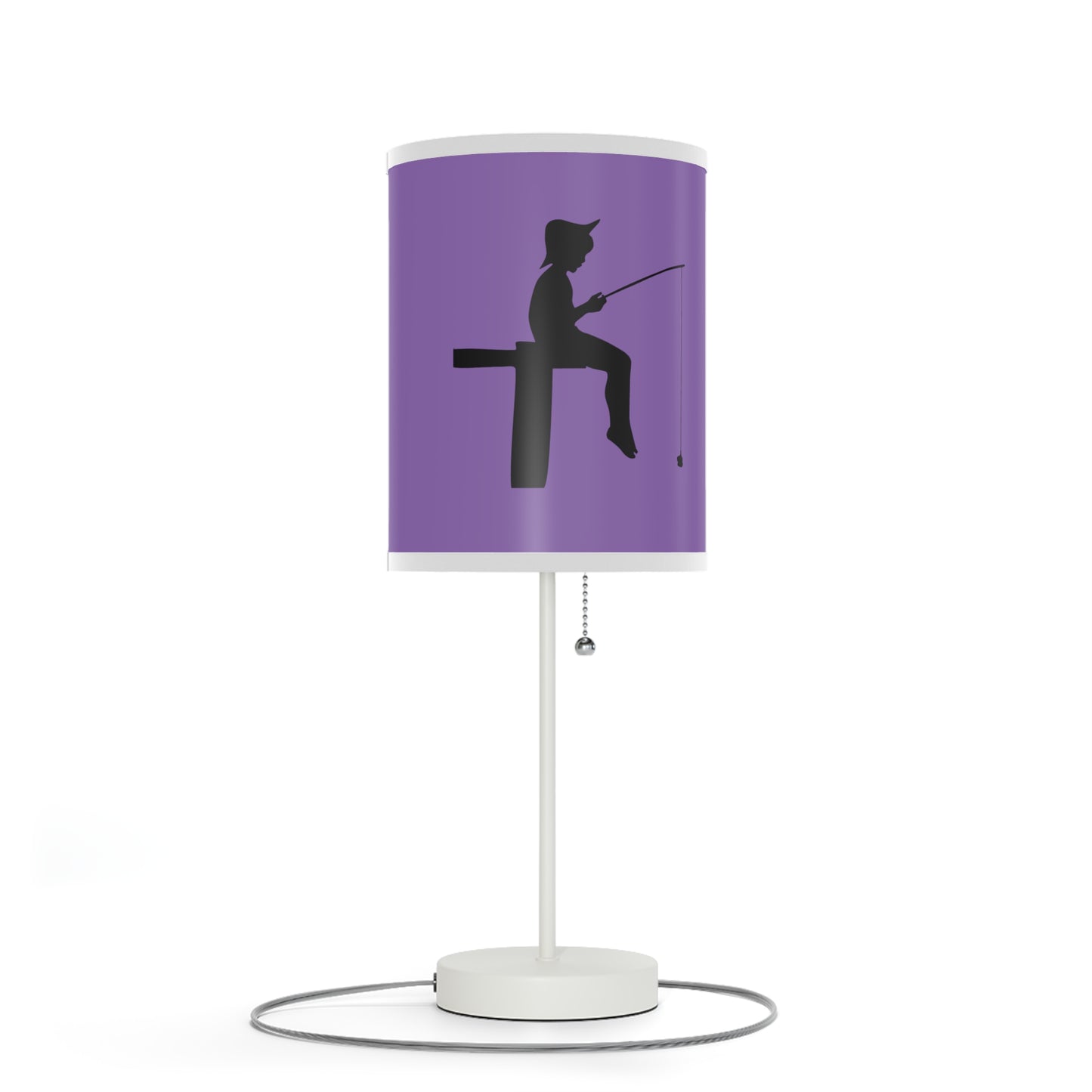 Lamp on a Stand, US|CA plug: Fishing Lite Purple