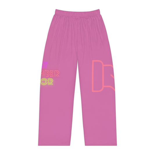 Women's Pajama Pants: Fight Cancer Lite Pink