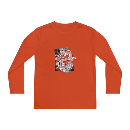 Youth Long Sleeve Competitor Tee: Dragons