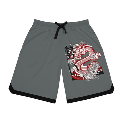 Basketball Rib Shorts: Dragons Dark Grey