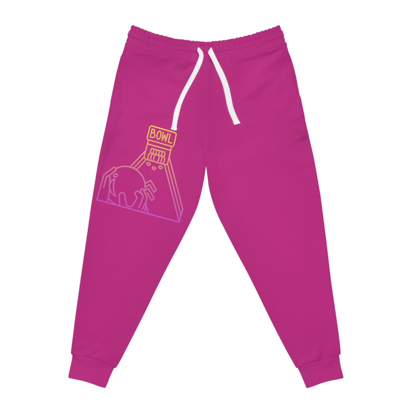 Athletic Joggers: Bowling Pink