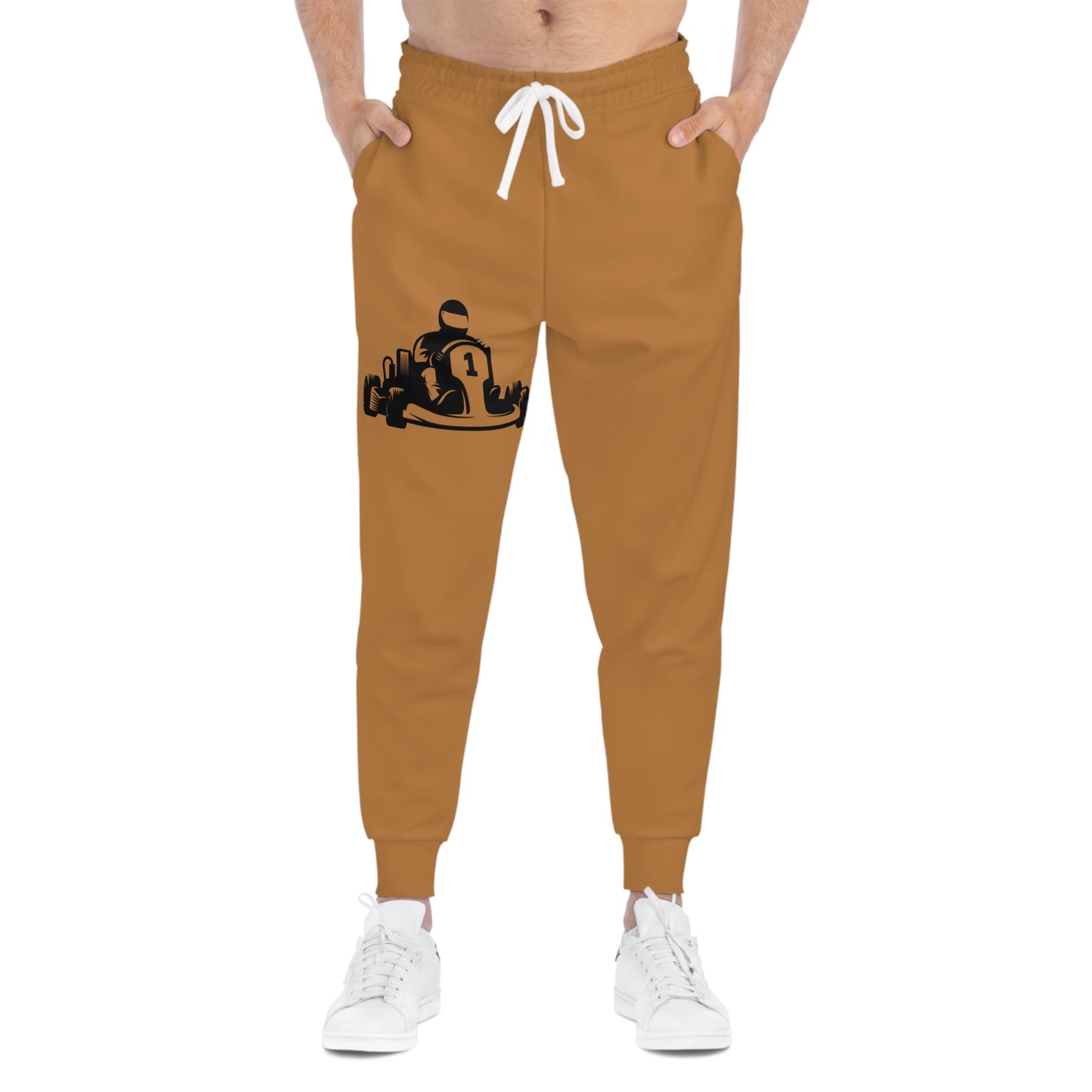 Athletic Joggers: Racing Lite Brown