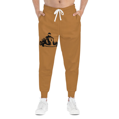 Athletic Joggers: Racing Lite Brown