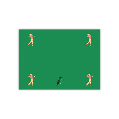 Post-it® Note Pads: Golf Dark Green