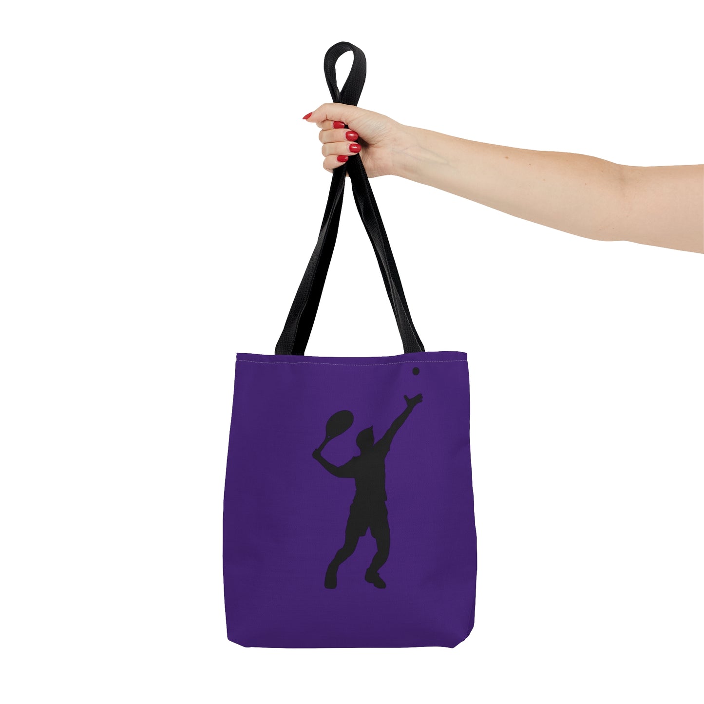 Tote Bag: Tennis Purple