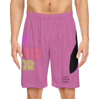 Basketball Shorts: Lost Remember Honor Lite Pink