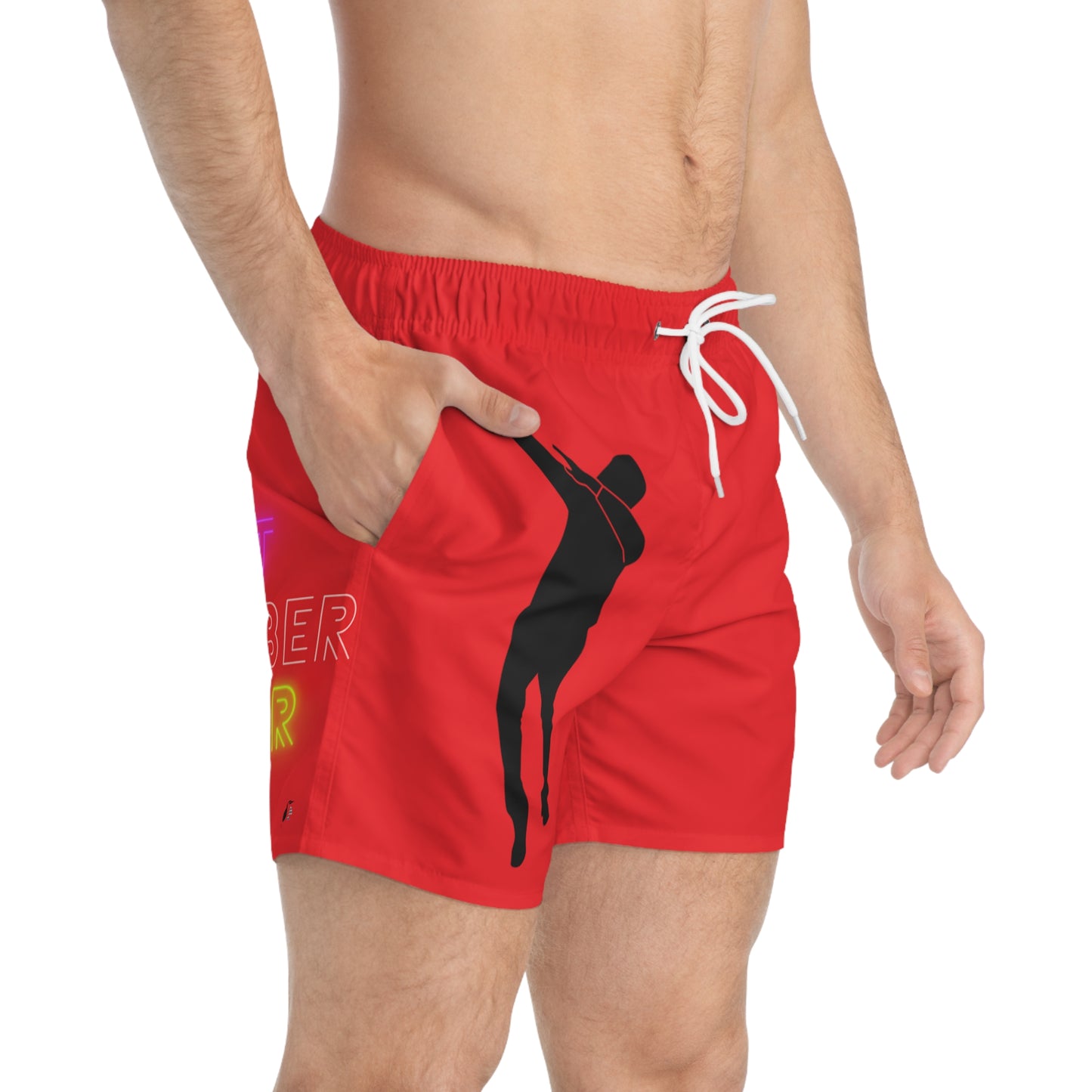 Swim Trunks: Dance Red